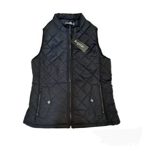 NEW Argstar Women's Black Quilted Vest Small